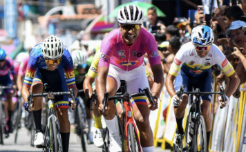 Méndez domina tercera etapa de la Vuelta al Táchira y Jhonny Araujo conserva liderato